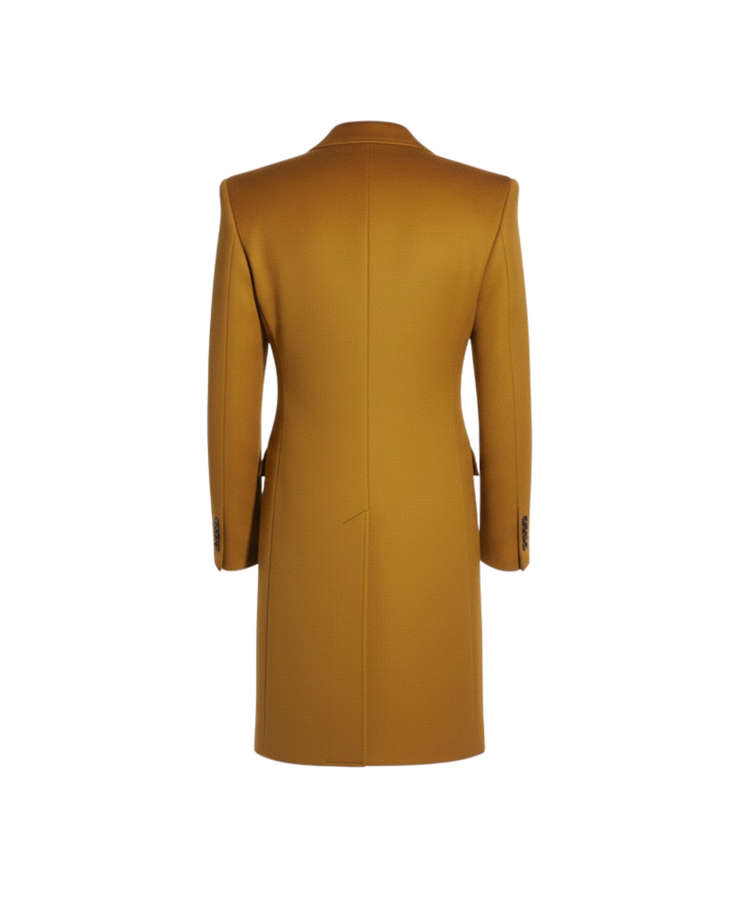 MOCHA Double-Breasted Overcoat