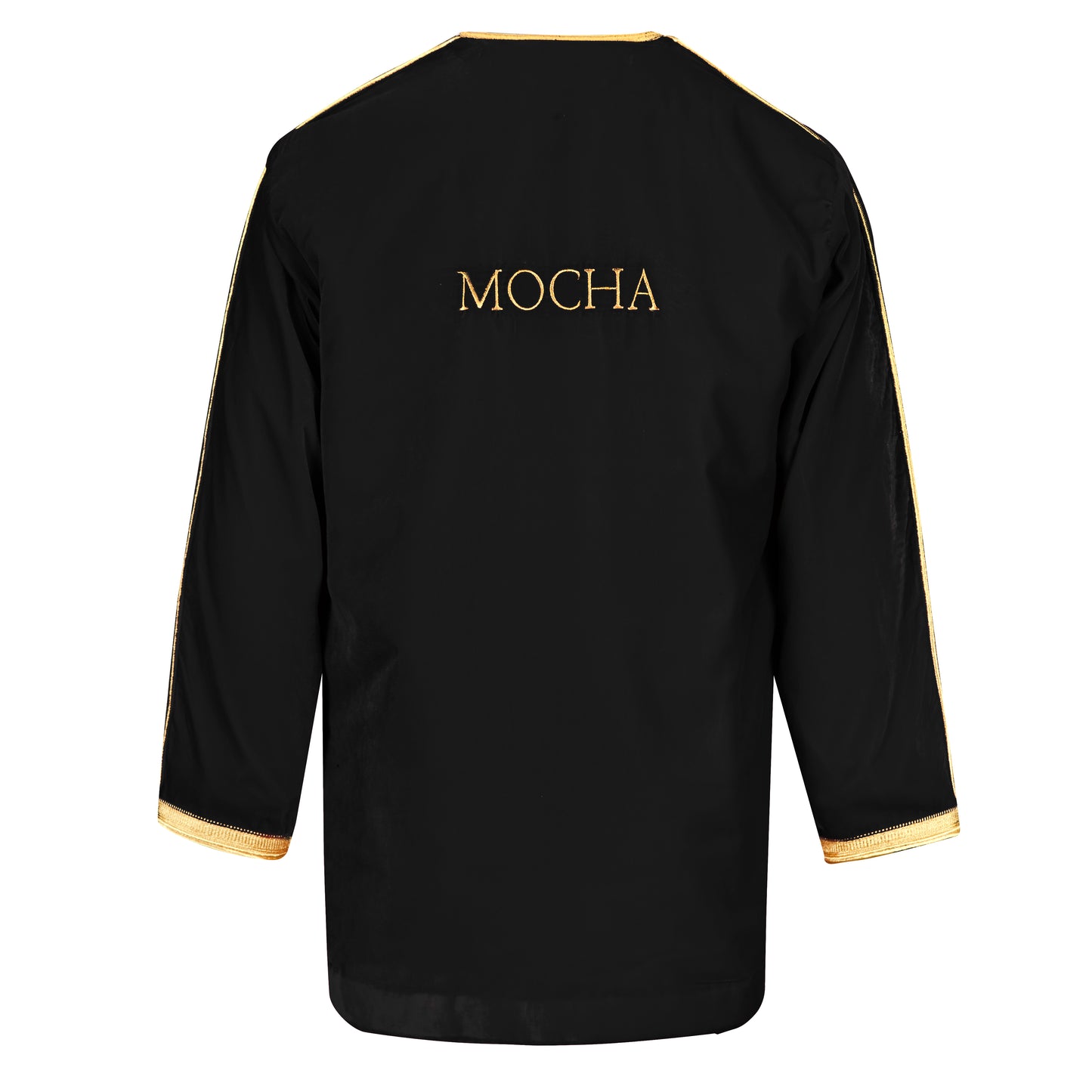 BLACK BISHT FUR - MOCHA