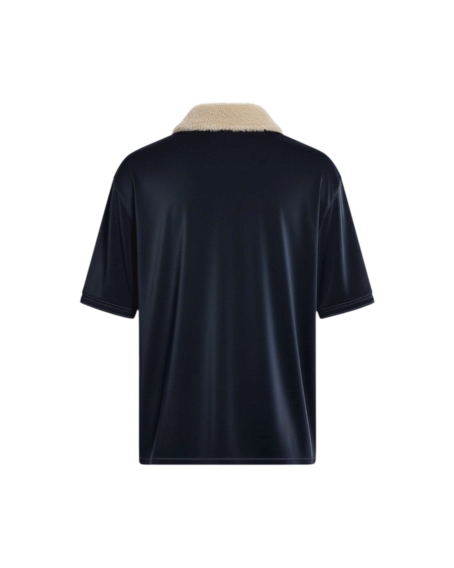 The Alpine Faux-Fur Collar Polo.