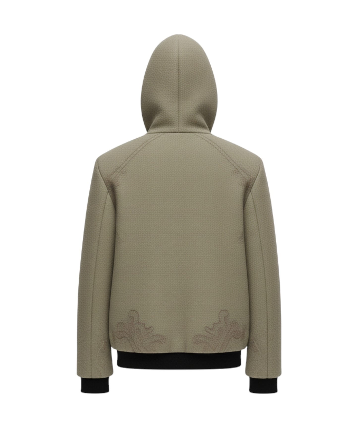 MOCHA'S GAZE WOVEN HOODIE