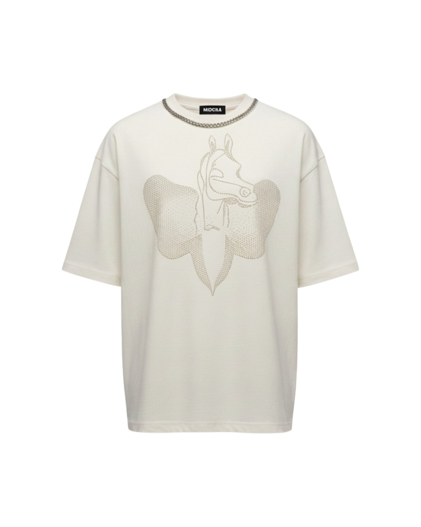 OFF-WHITE OVERSIZED STUDDED Tee